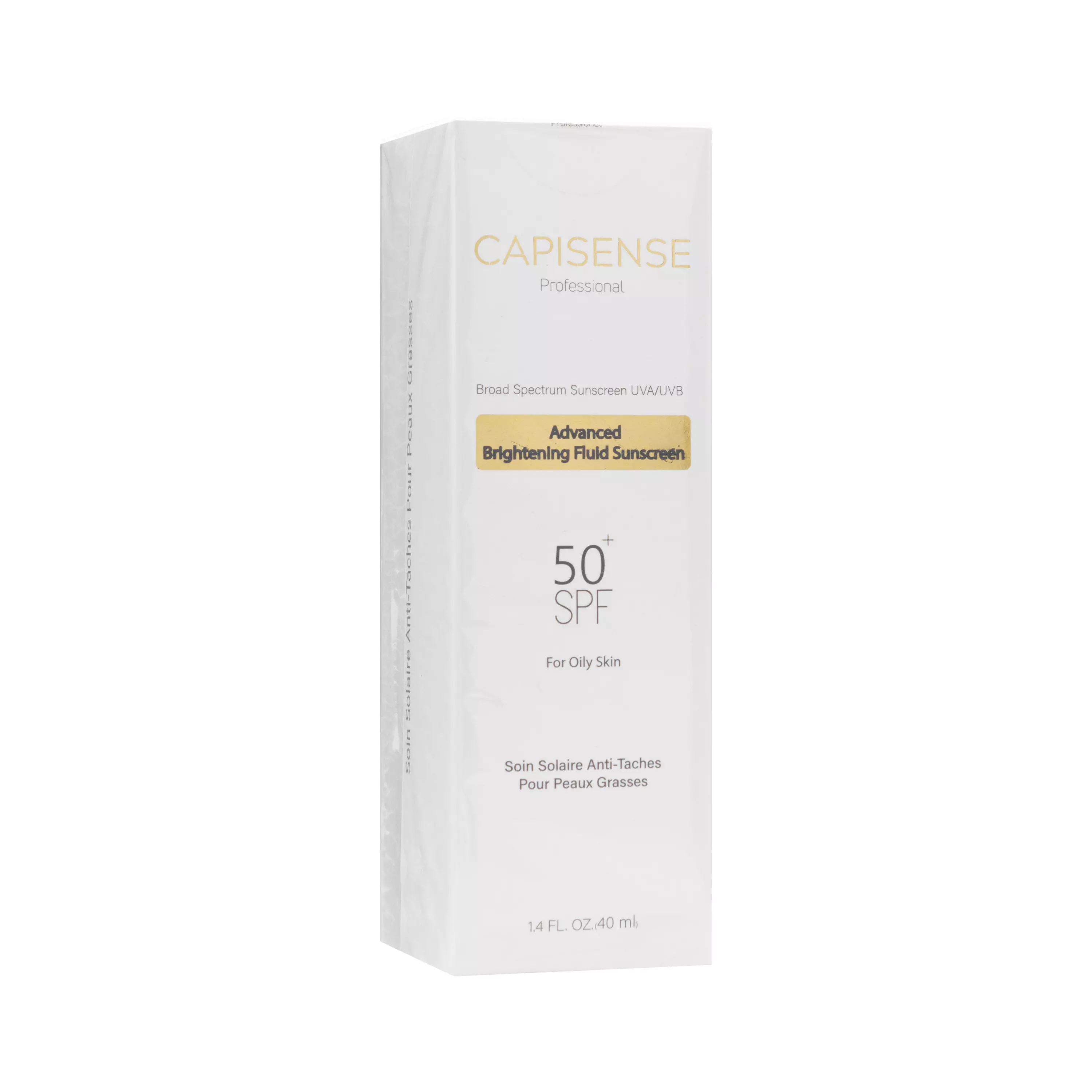 فلوئید ضد آفتاب روشن کننده +SPF50 پوست چرب کپیسنس