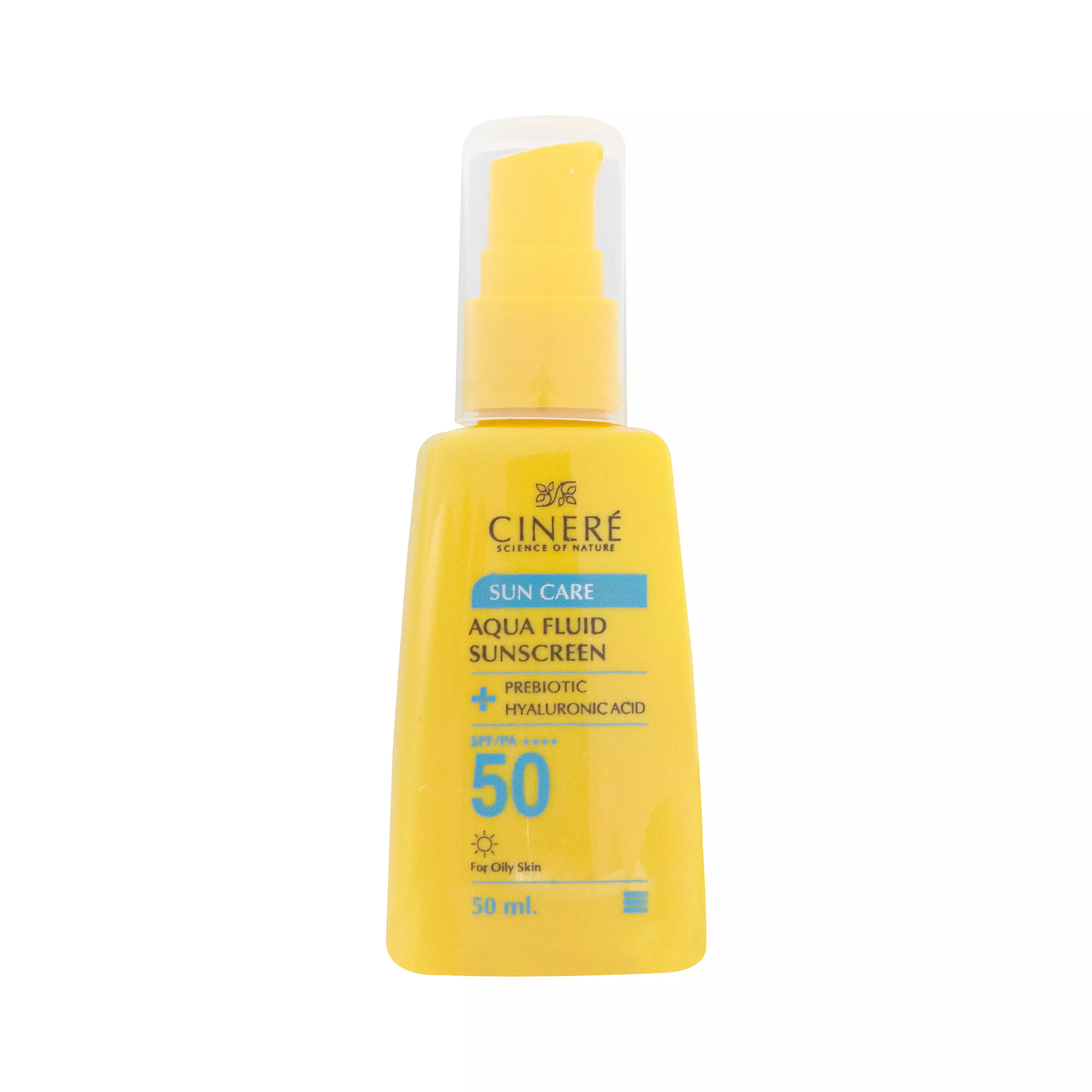 فلوئید ضد آفتاب SPF50 پوست چرب بی رنگ سینره