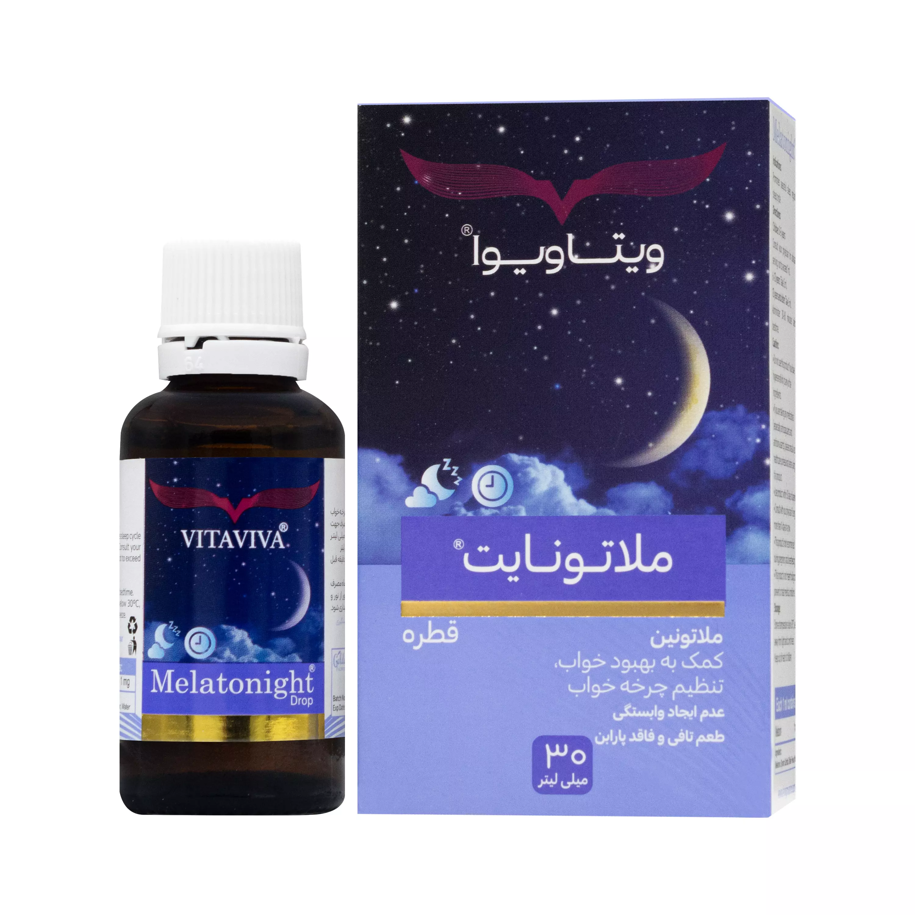 قطره ملاتونایت 30 میلی لیتر ویتاویوا گل دارو