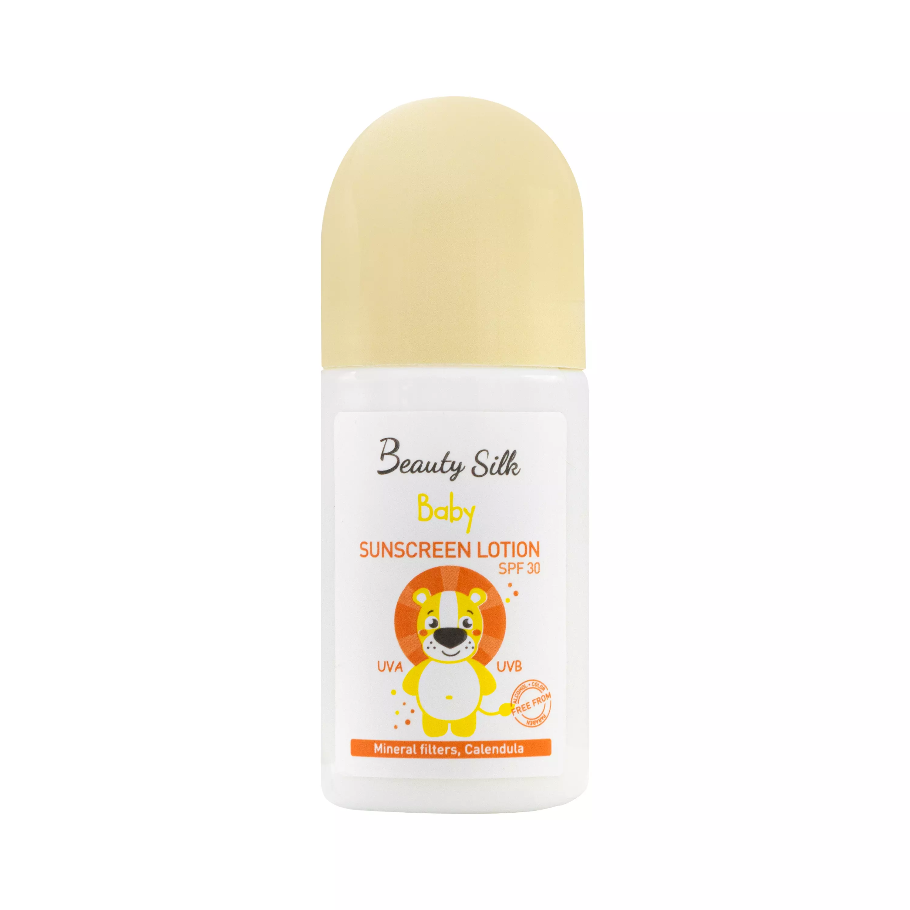 لوسیون ضد آفتاب SPF30 کودک بیوتی سیلک