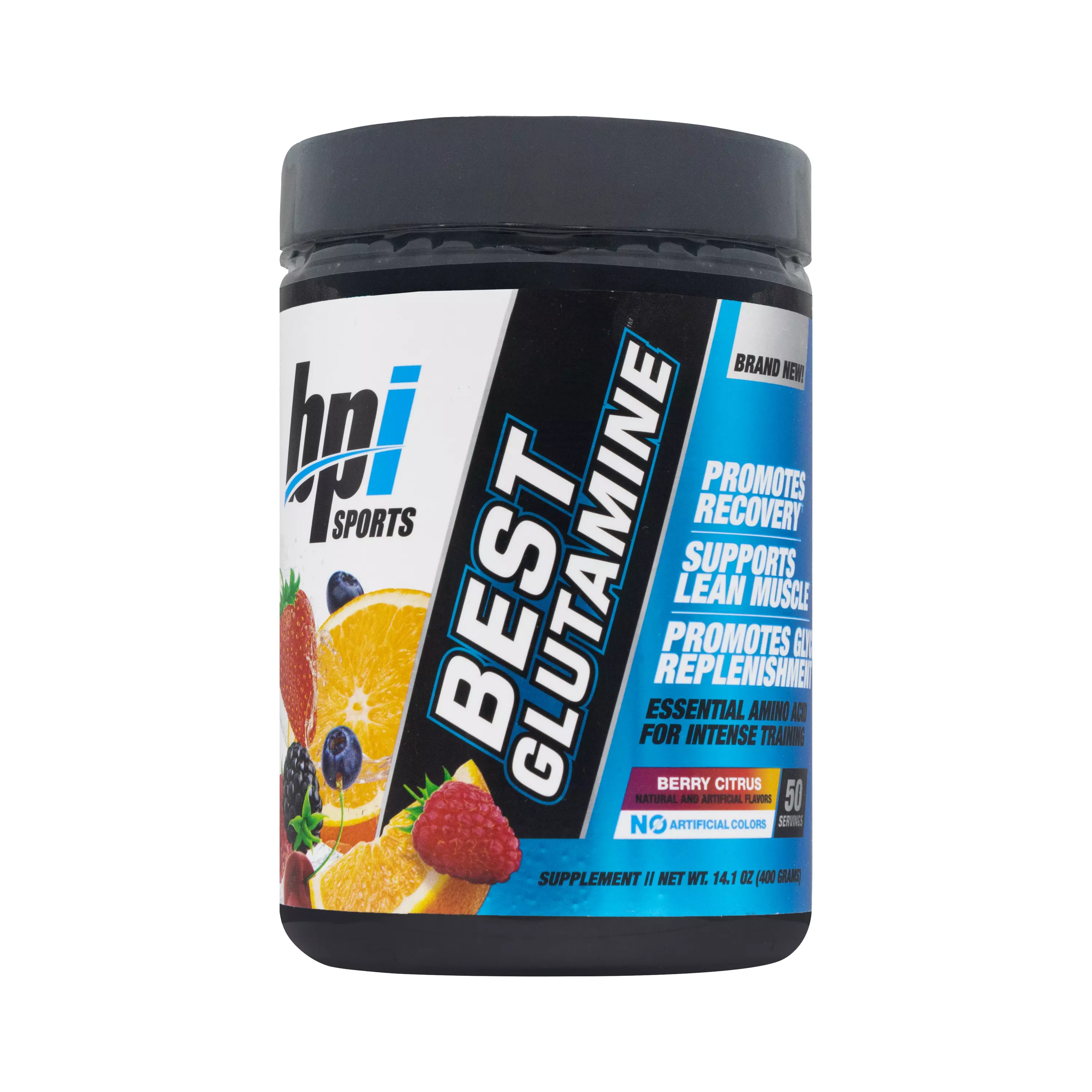 پودر بست گلوتامین پرتقال تمشک 400 گرمی بی پی آی اسپورت