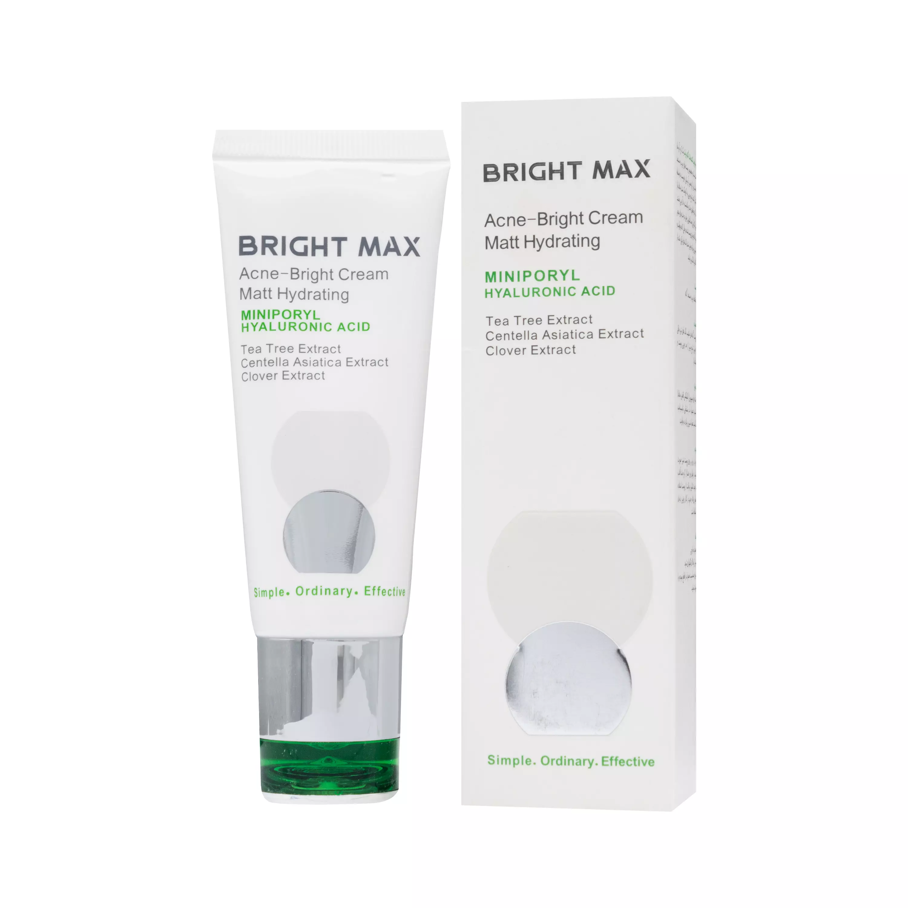 کرم مرطوب کننده مات آکنه برایت برایت مکس