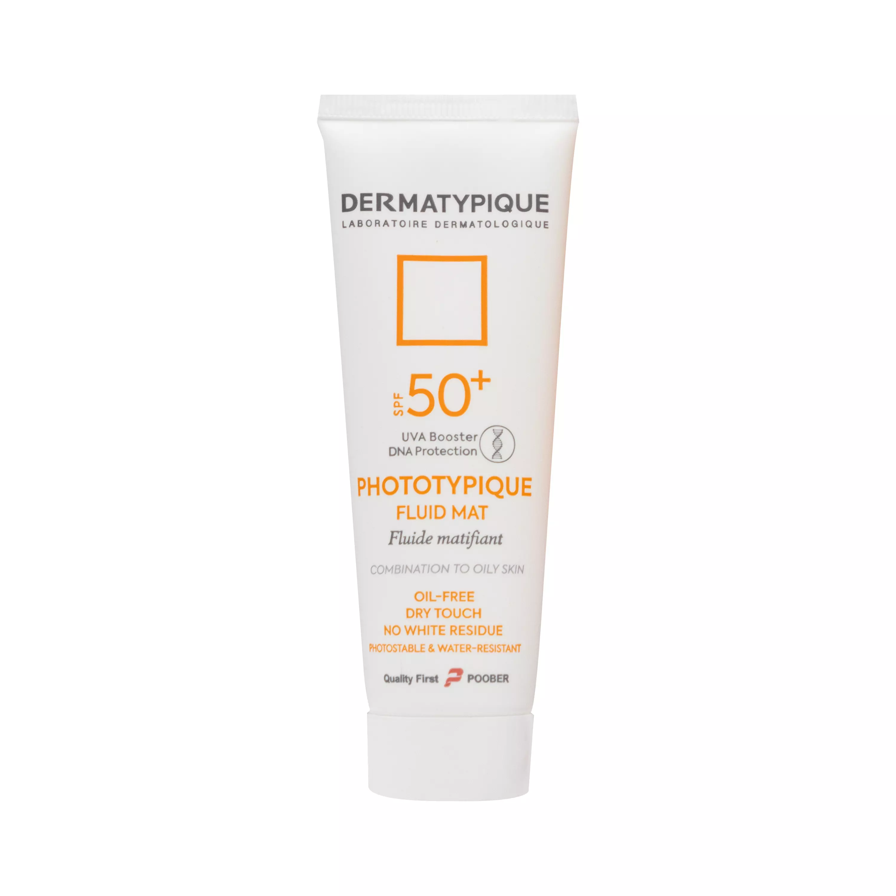فلوئید ضد آفتاب بی رنگ پوست چرب SPF50 فتوتیپیک درماتیپیک