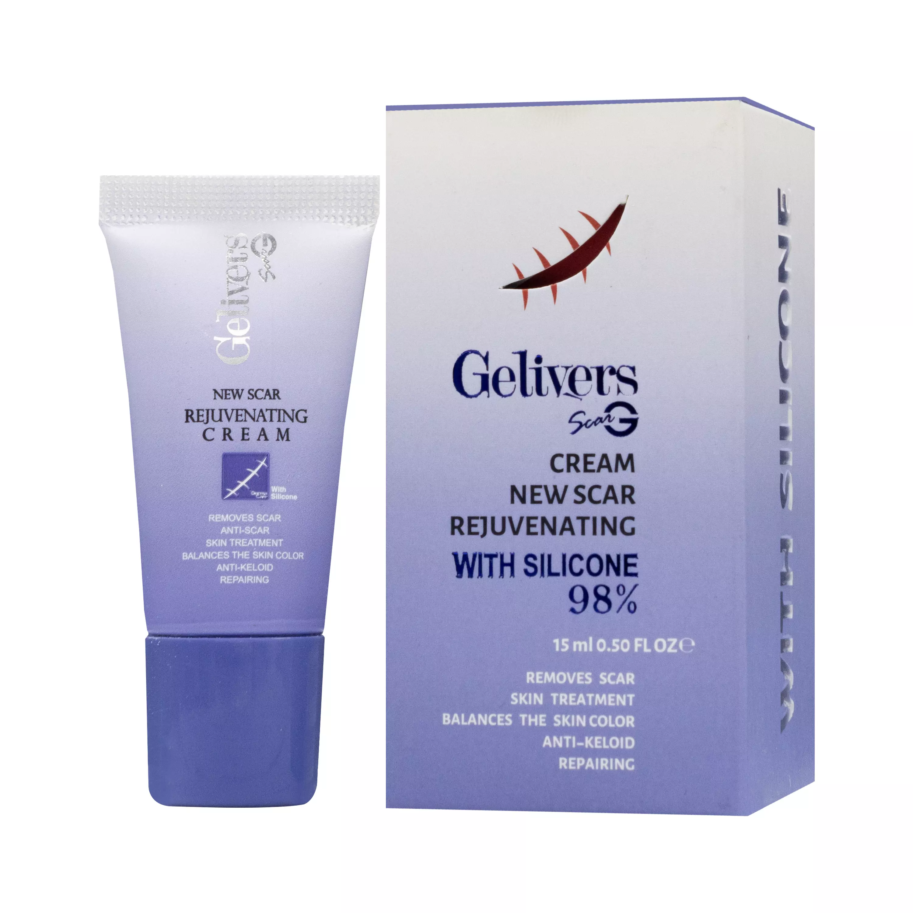 کرم ترمیم کننده و درمان اسکار 15 گرمی گلیورز