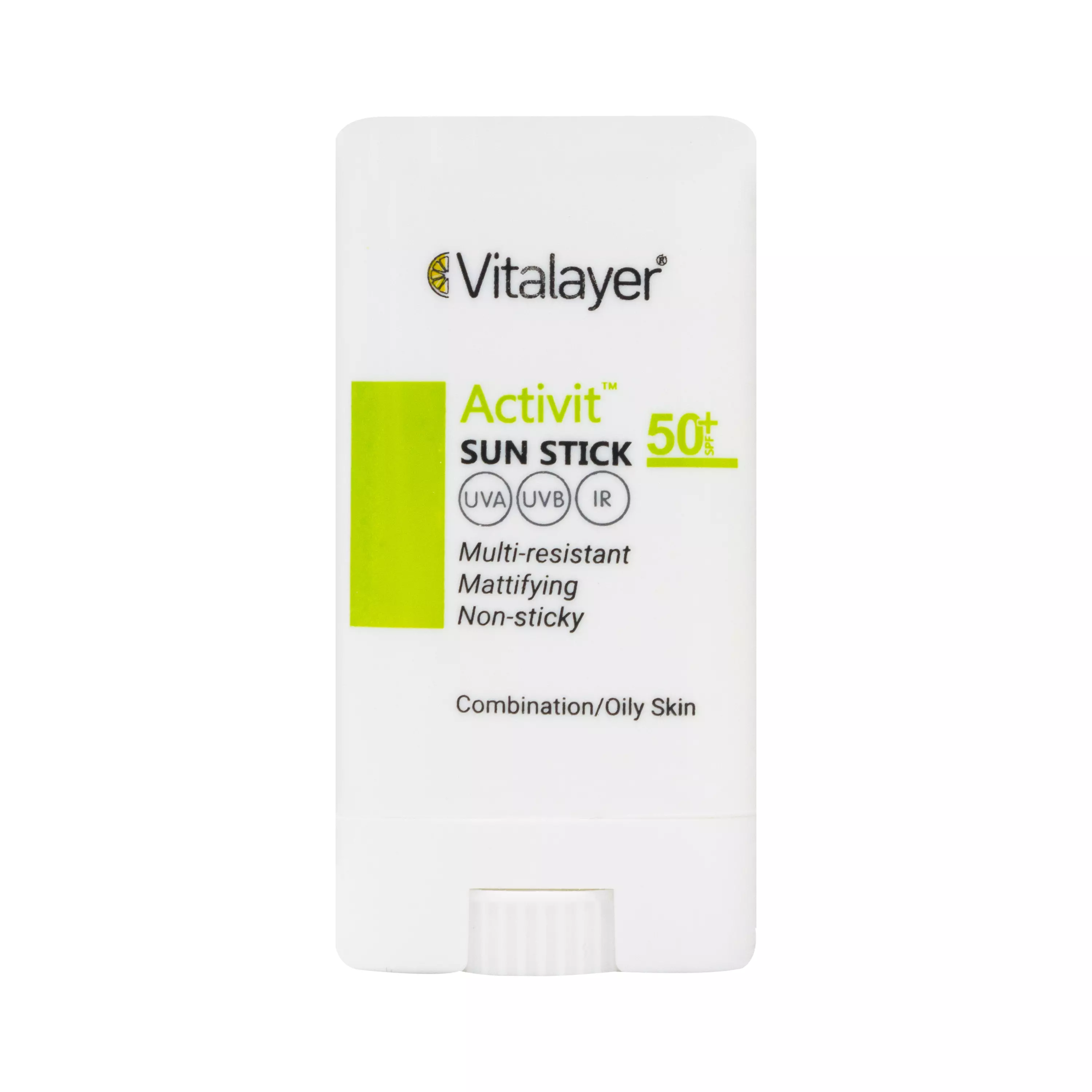 ضد آفتاب استیکی SPF50 اکتی ویت پوست چرب و مختلط ویتالیر
