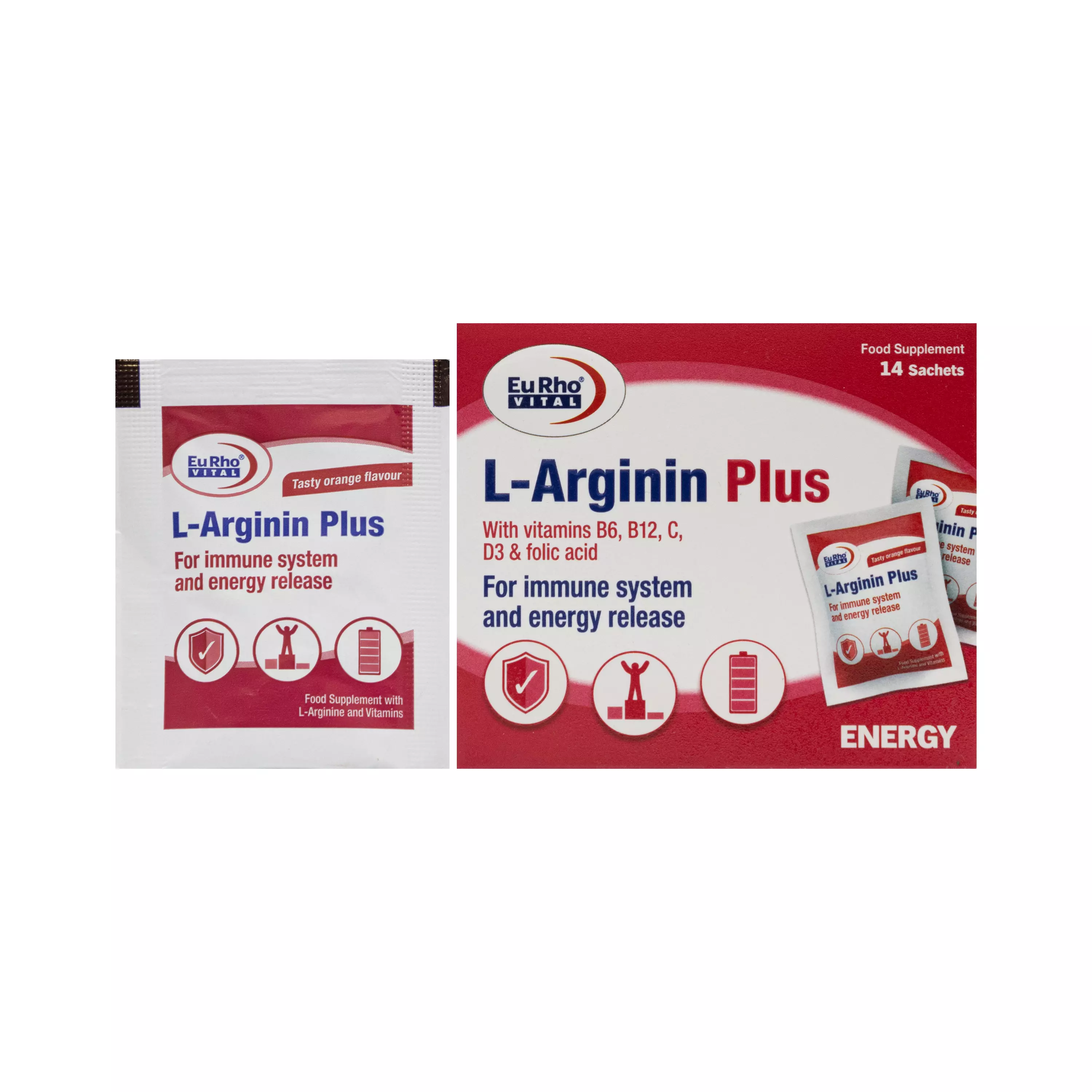 ساشه ال آرژنین پلاس پرتقالی یورو ویتال