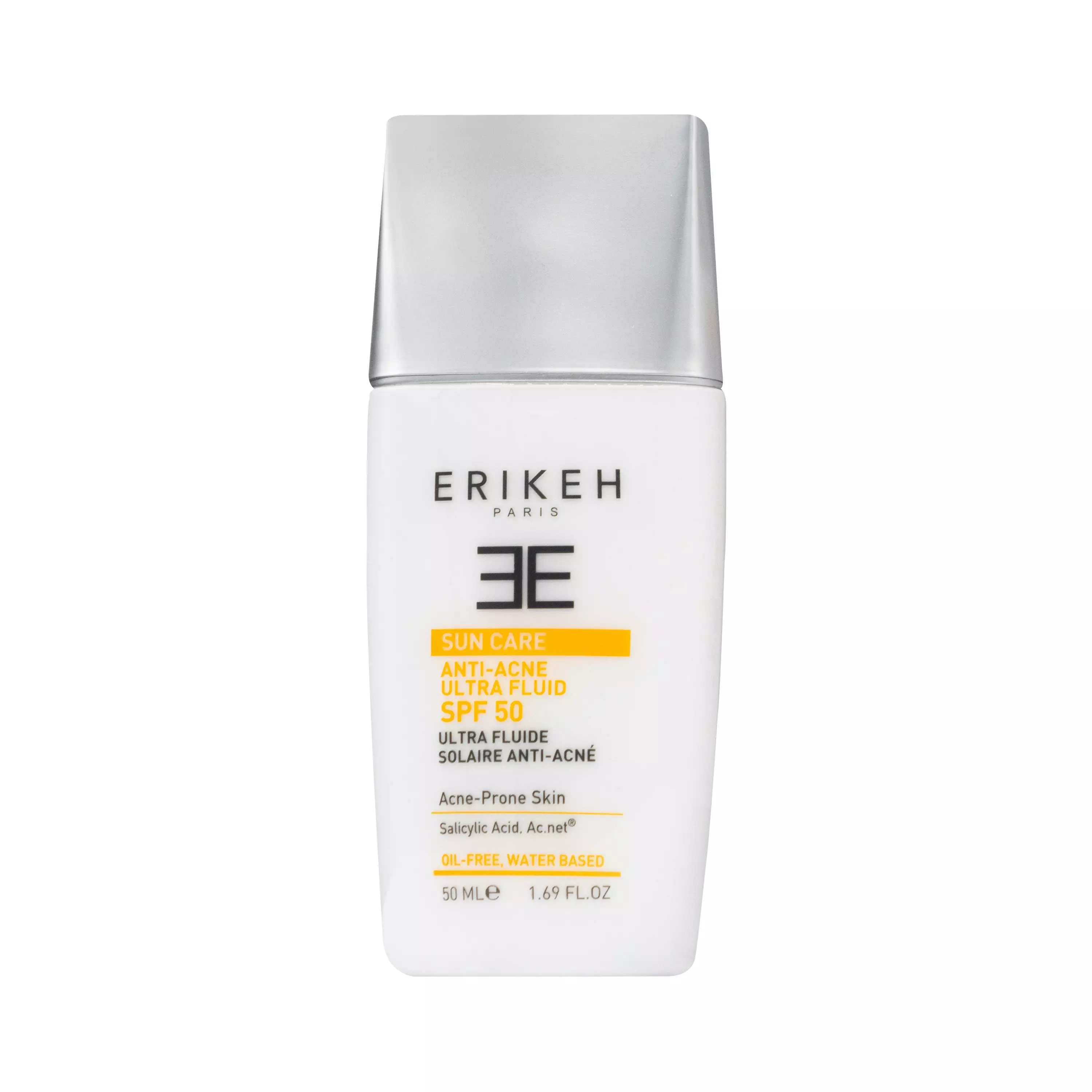 فلوئید ضد آفتاب و ضد جوش بی رنگ SPF50 اریکه