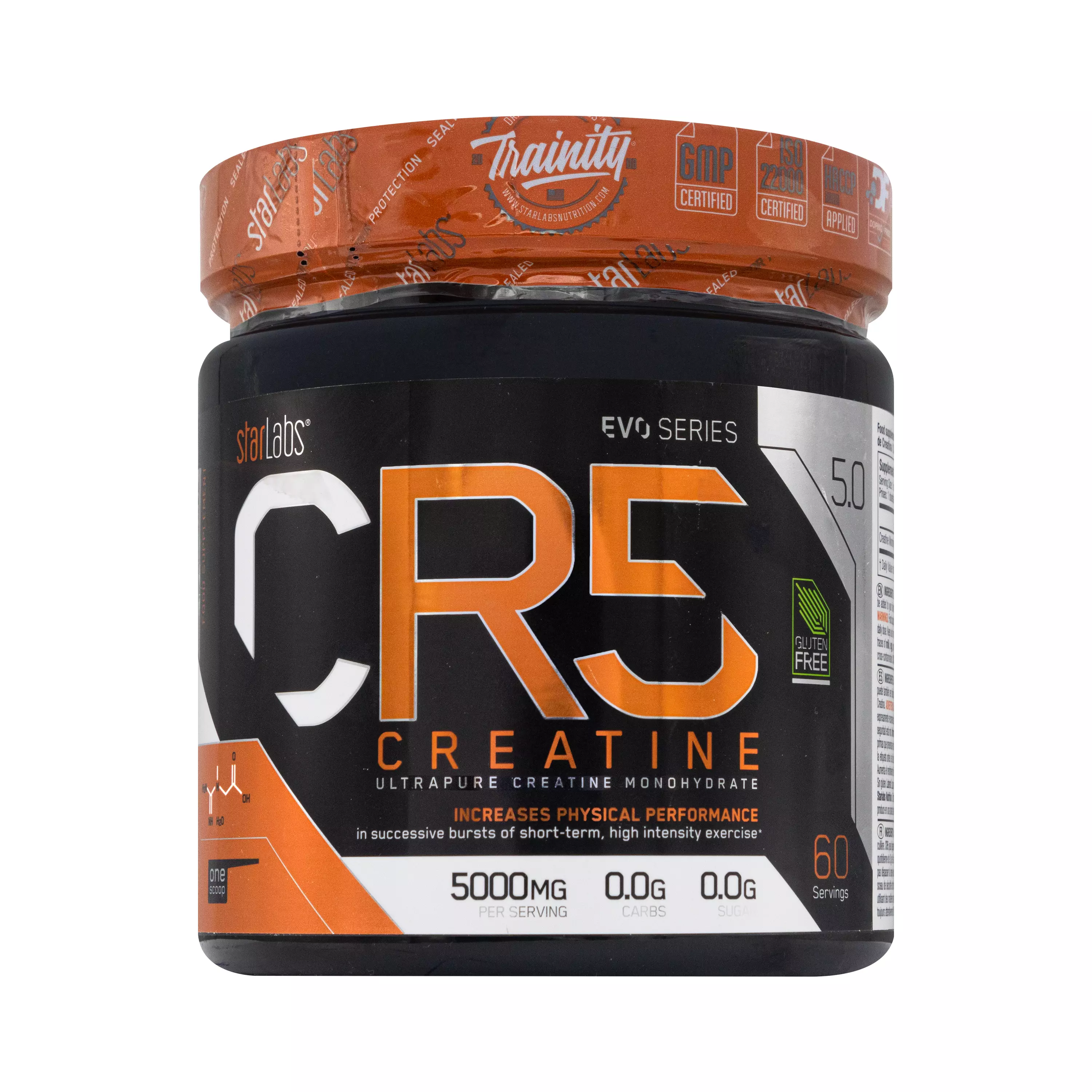 پودر سی آر 5 کراتین مونوهیدرات استارلبز نوتریشن