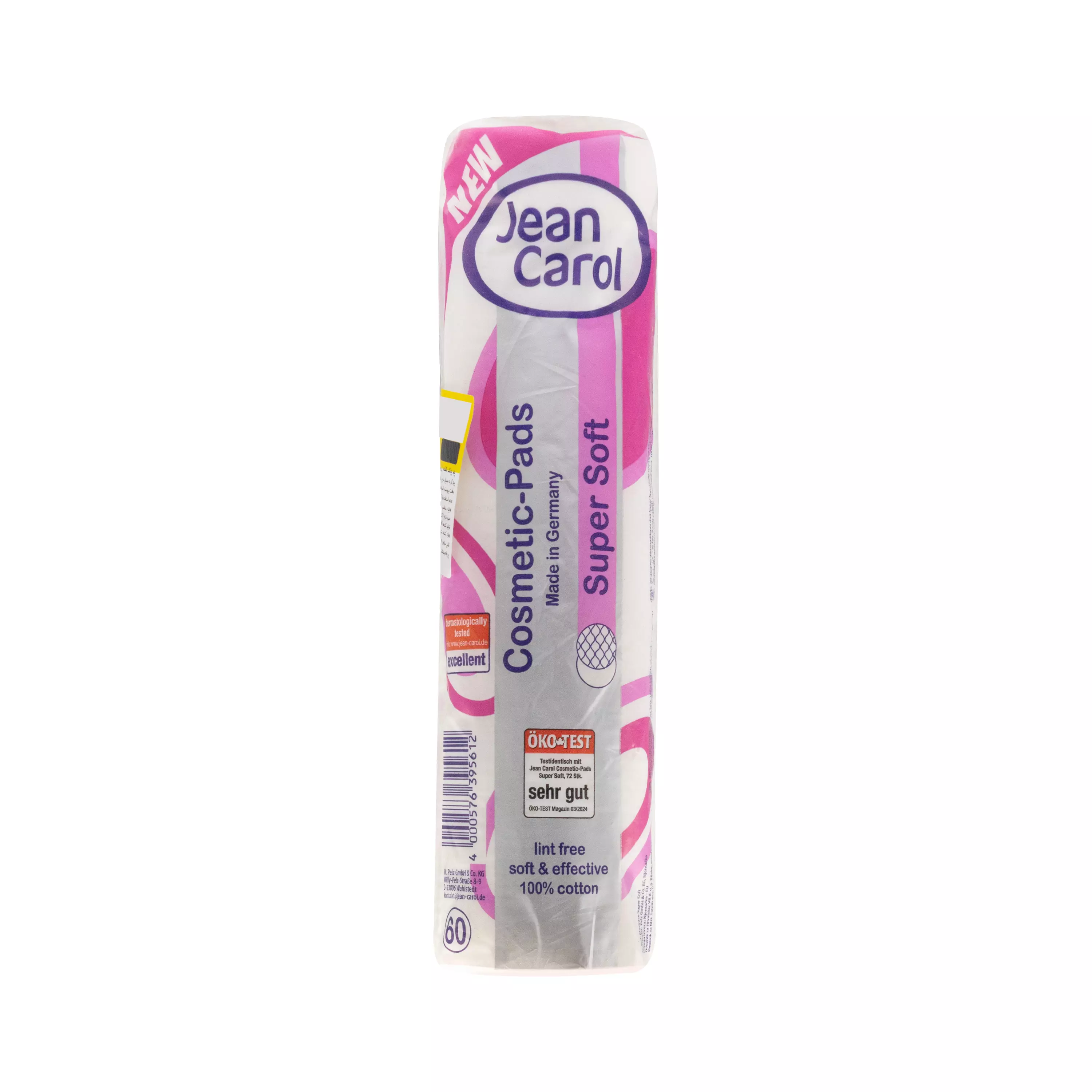 پد پاک کننده آرایش دورو جین کارول