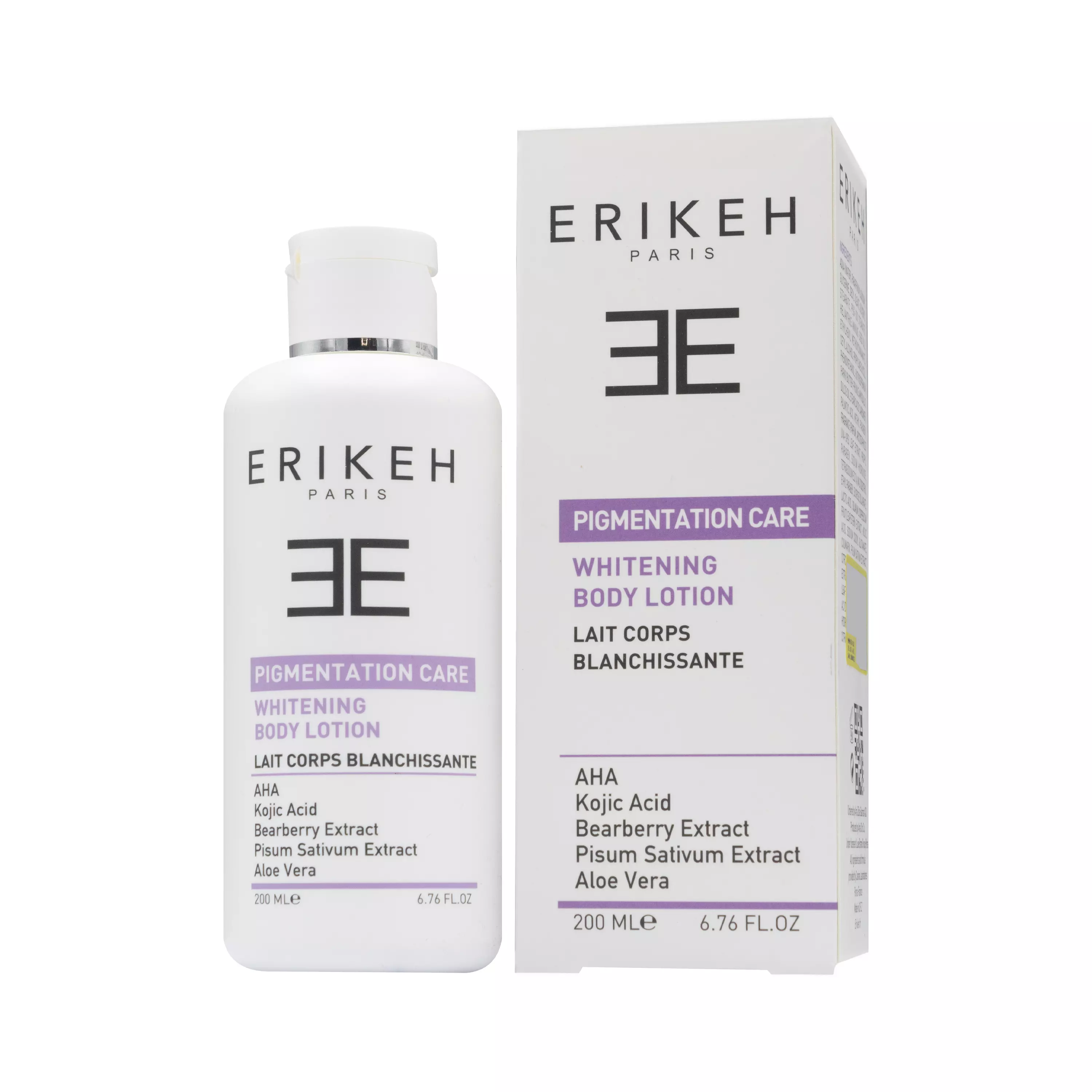 لوسیون ضد لک و روشن کننده بدن اریکه