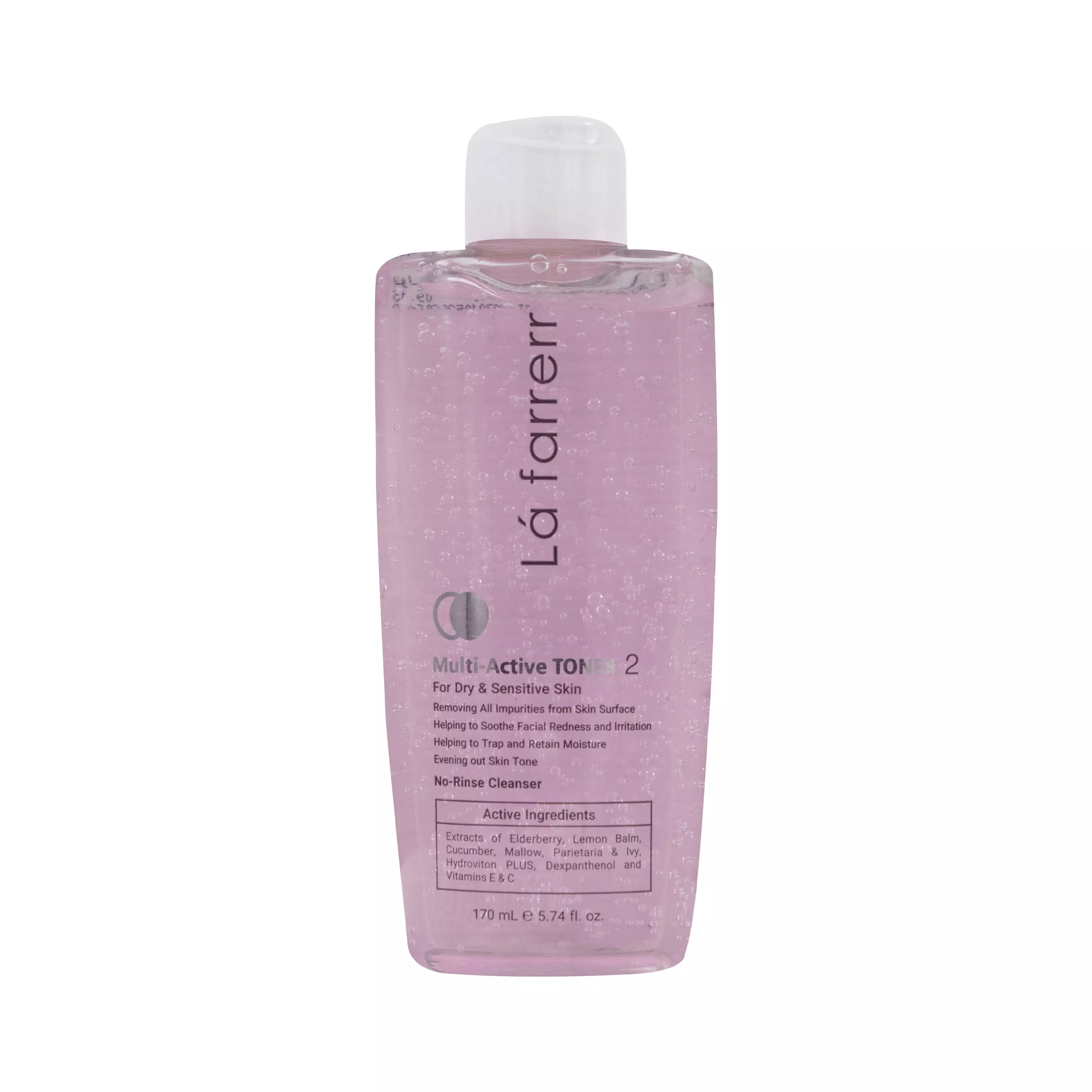 تونر مولتی اکتیو پوست خشک و حساس لافارر