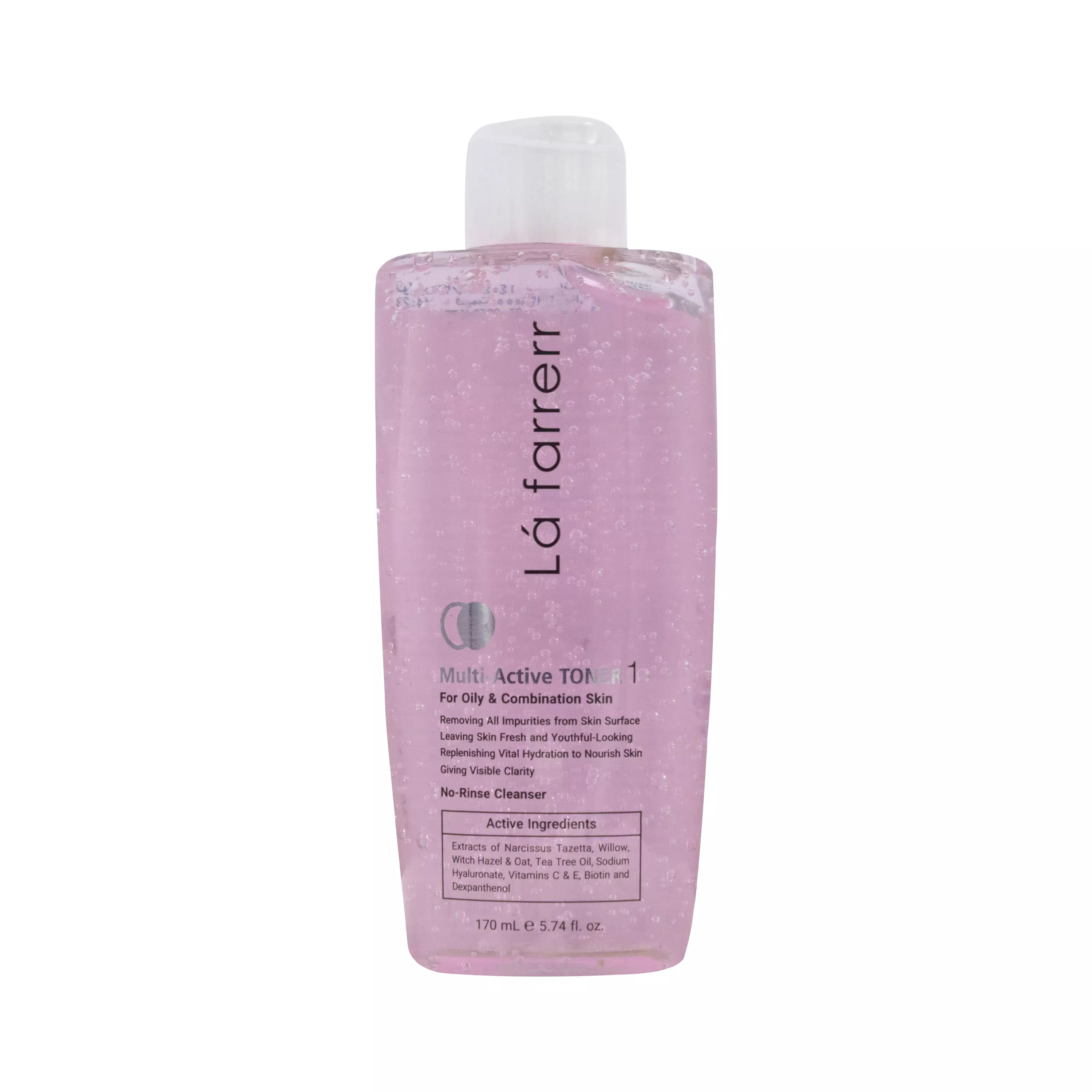 تونر مولتی اکتیو پوست چرب و مختلط لافارر