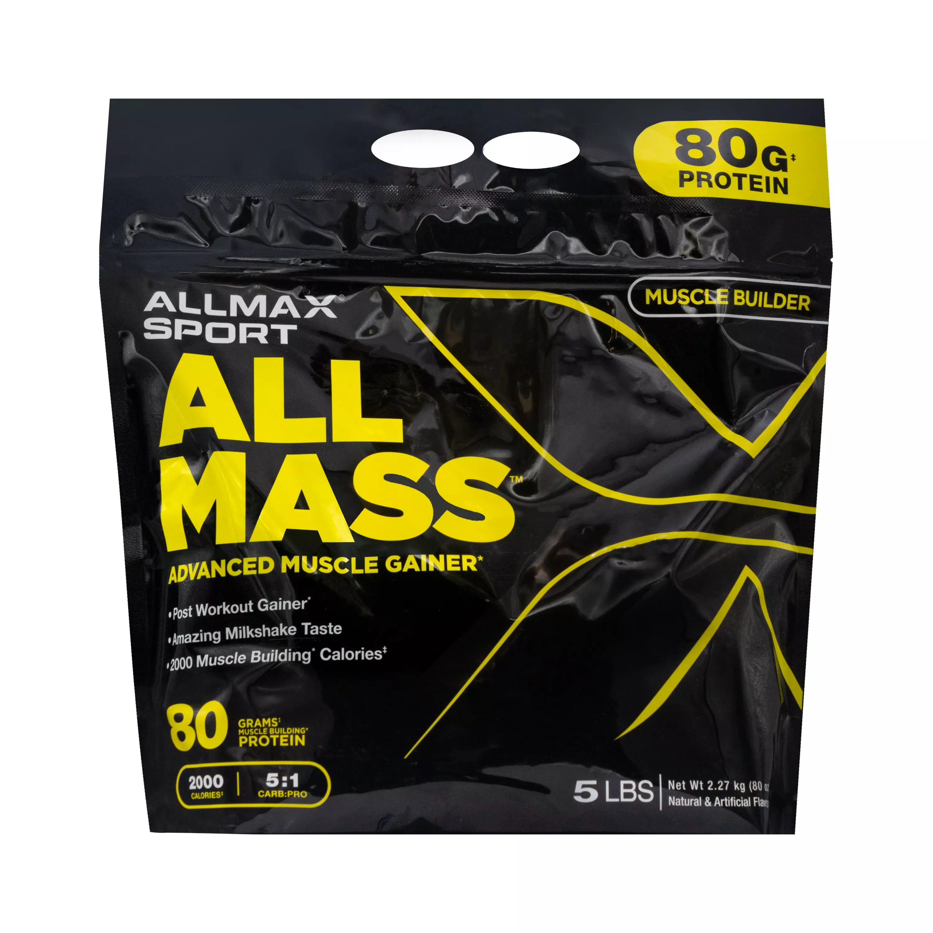 پودر گینر آلمس ماسل شکلاتی 2270 گرمی آلمکس