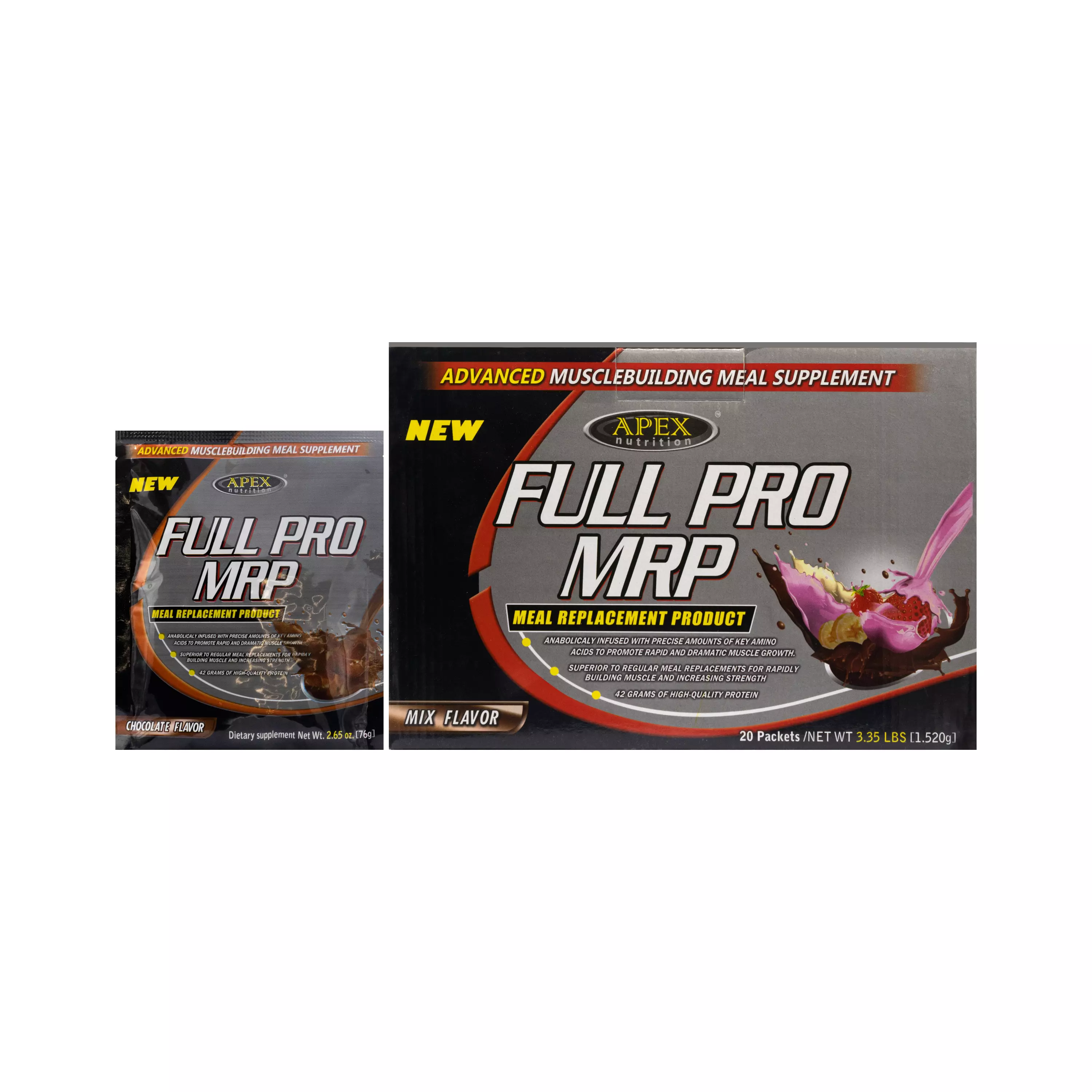 ساشه فول پرو ام ار پی 20 عددی اپکس نوتریشن