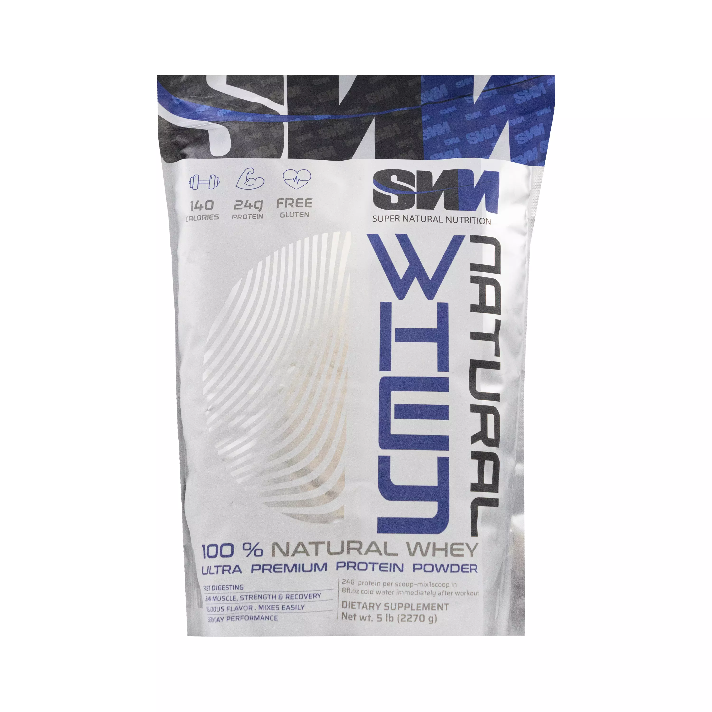 پودر وی سوپر نچرال نوتریشن شکلاتی 2270 گرمی اس ان ان