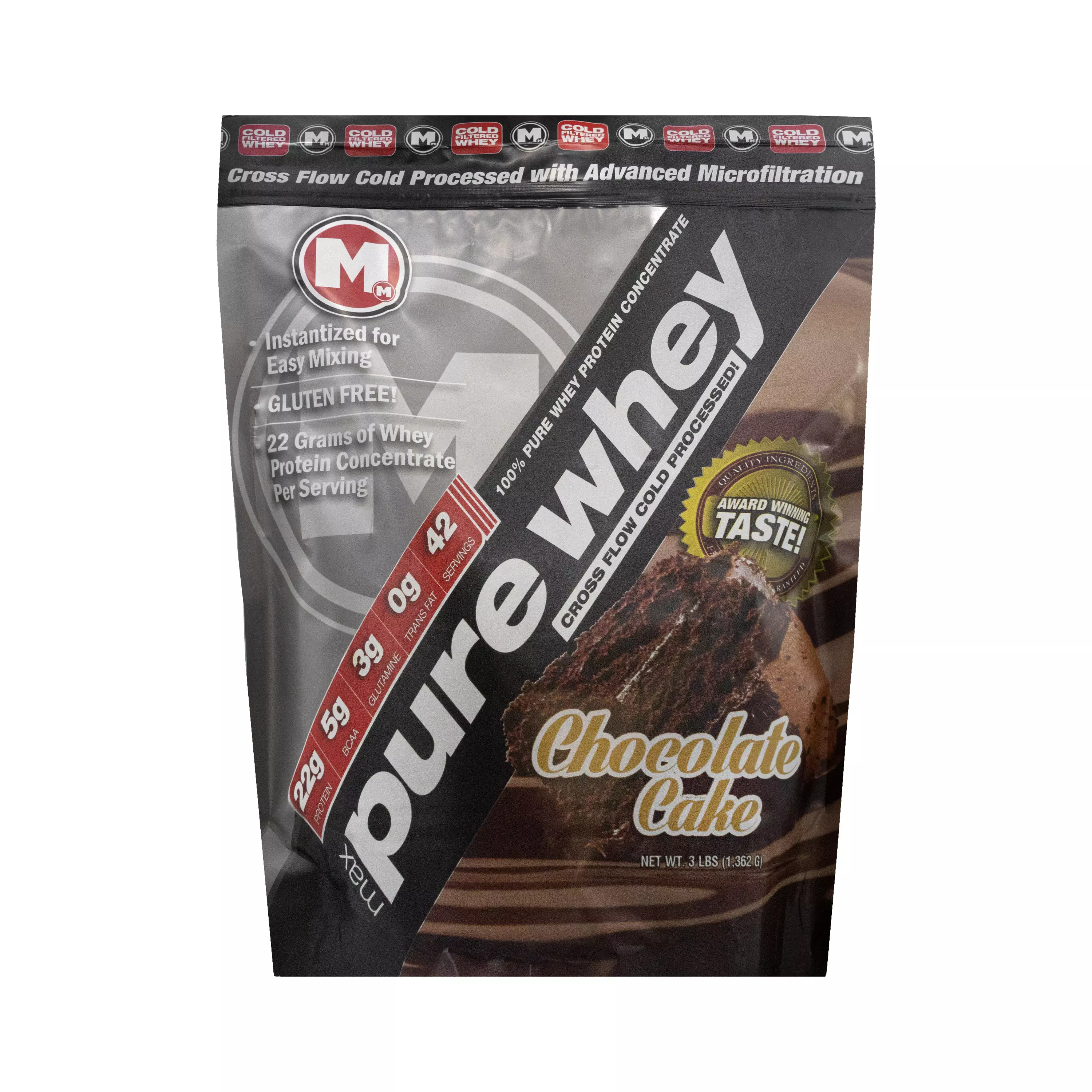 پودر مکس پیور وی کیک شکلاتی 1362 گرمی مکس ماسل