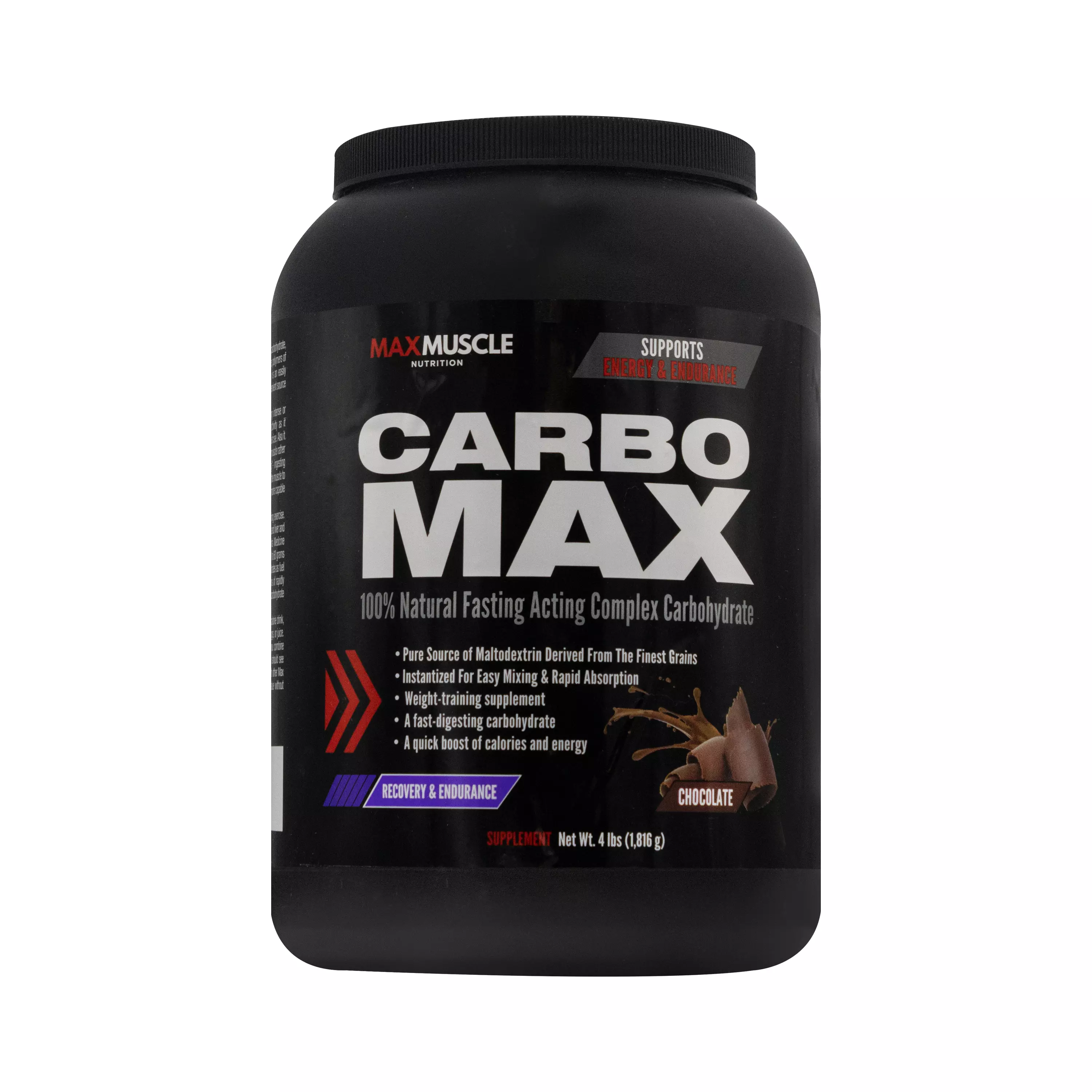 پودر کربومکس شکلاتی 1816 گرمی مکس ماسل