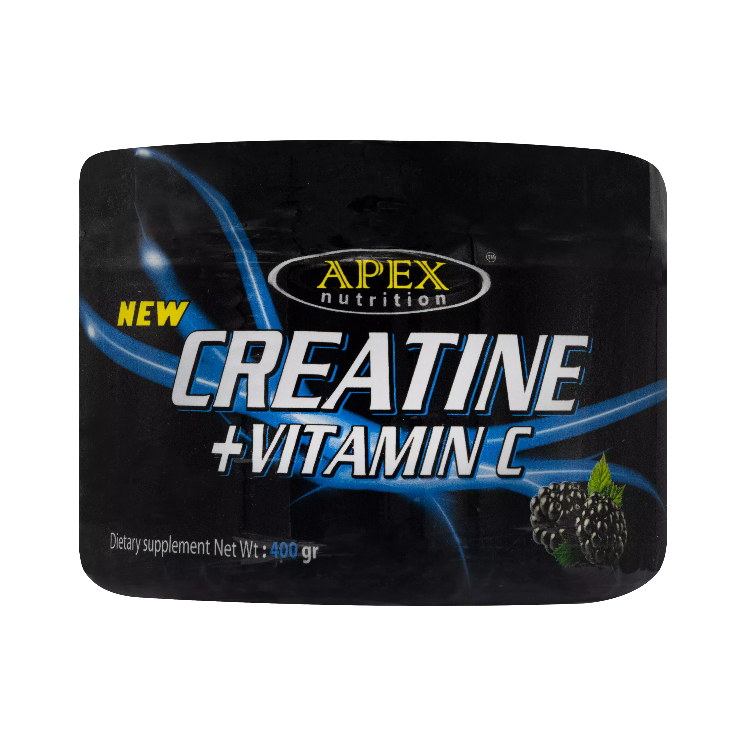 پودر کراتین پلاس ویتامین ث طعم تمشک 400 گرمی اپکس نوتریشن