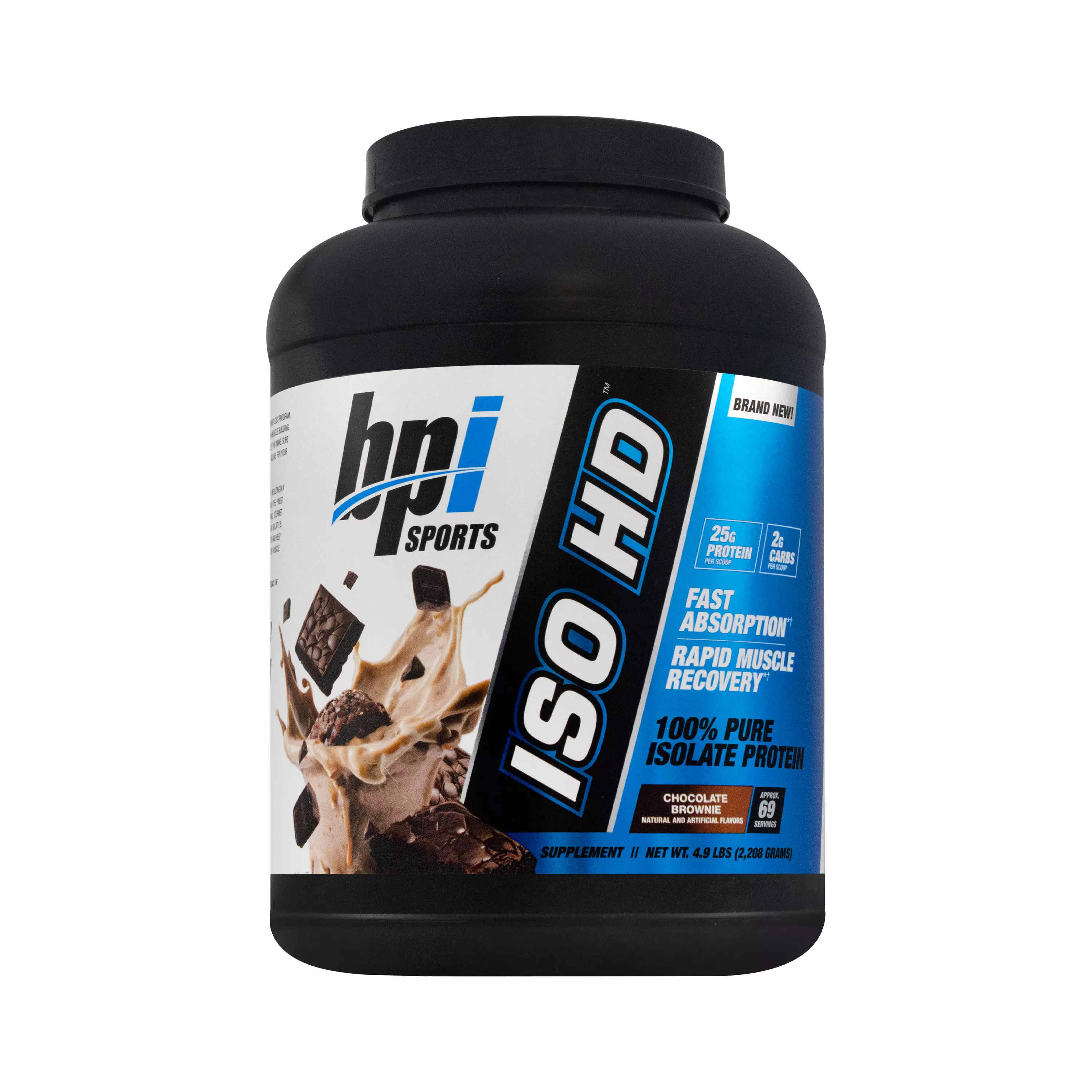 پودر وی ایزو اچ دی طعم کیک شکلاتی 2208 گرمی بی پی آی اسپورت