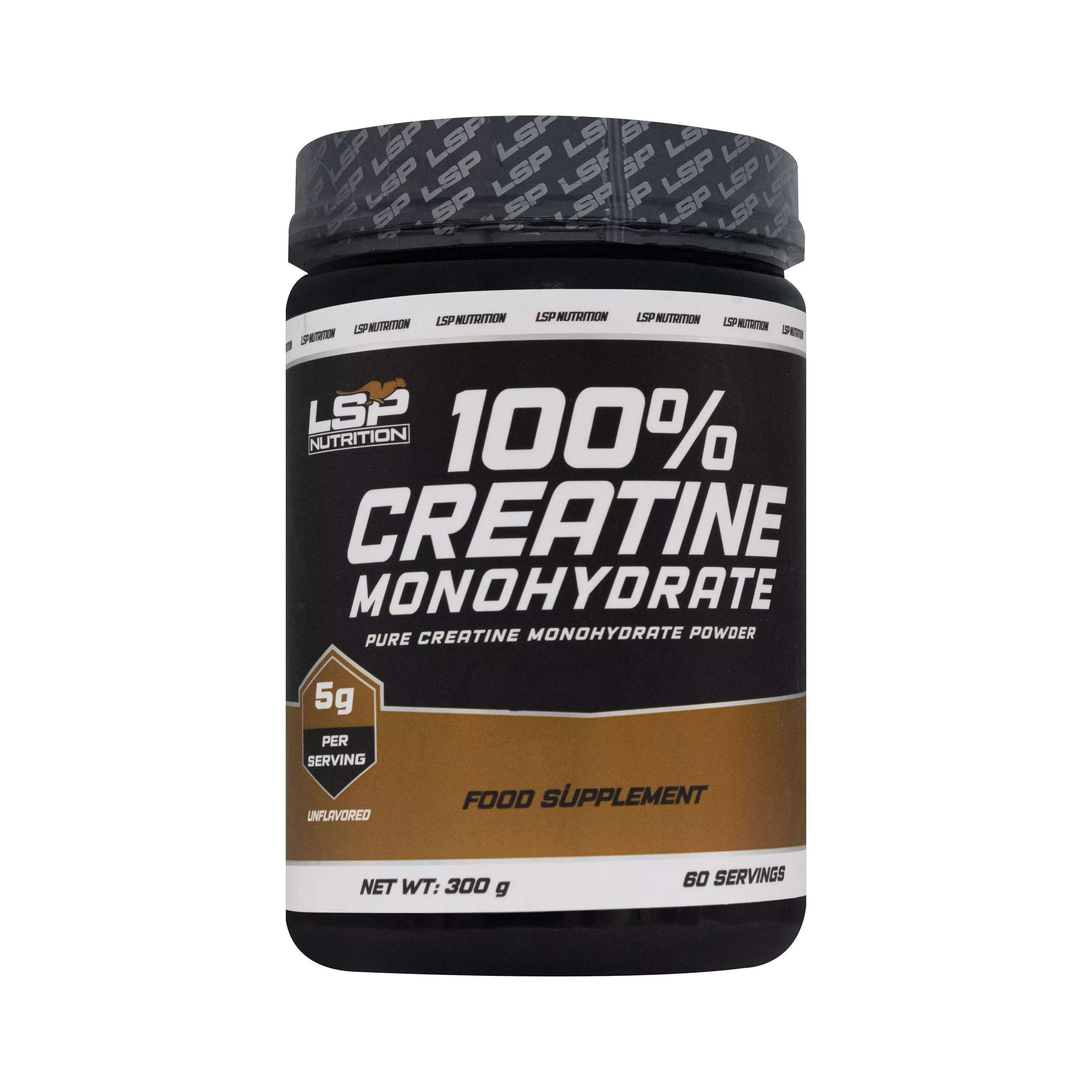 پودر کراتین منوهیدرات 100درصد 300 گرمی ال اس پی