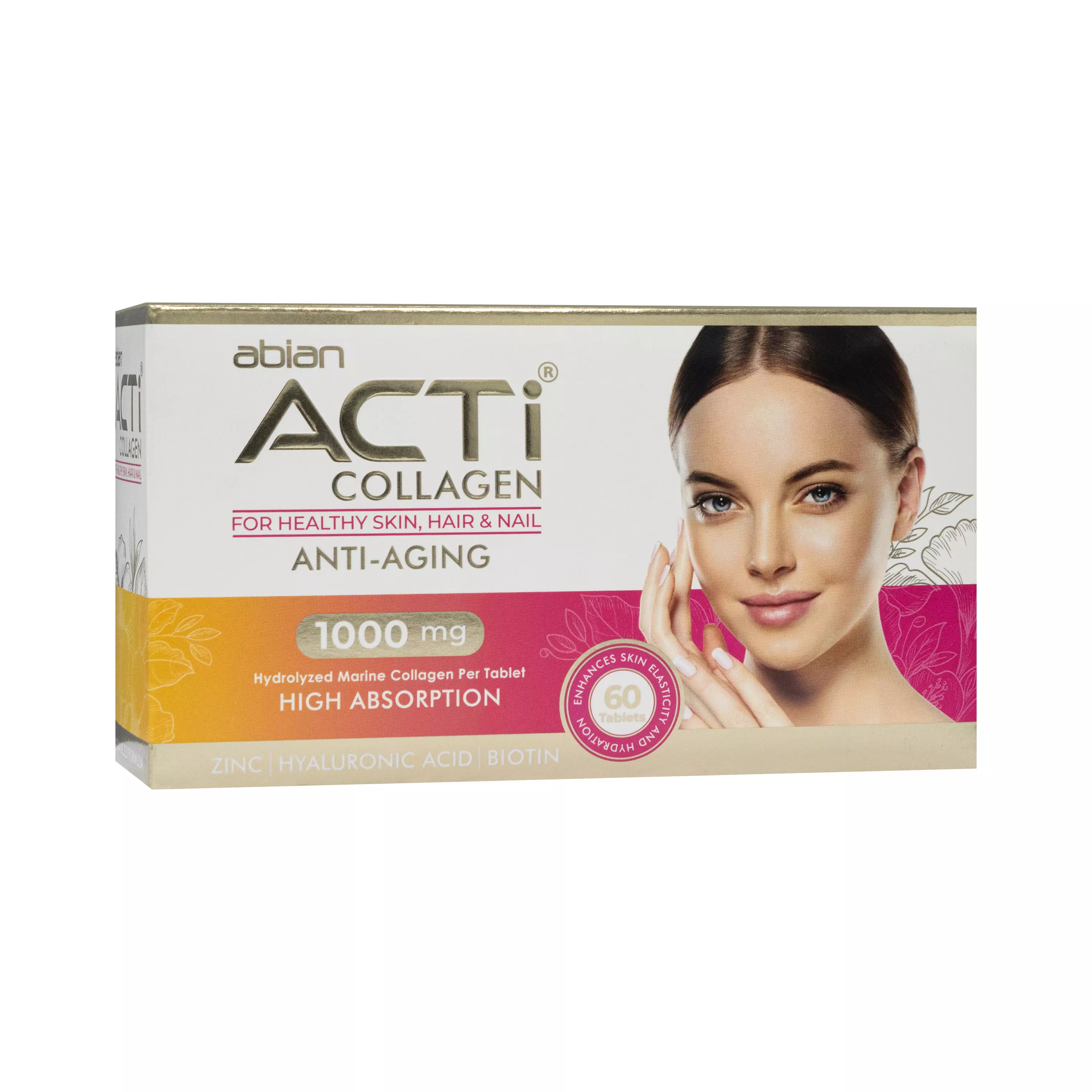 قرص اکتی کلاژن 1000 ابیان دارو