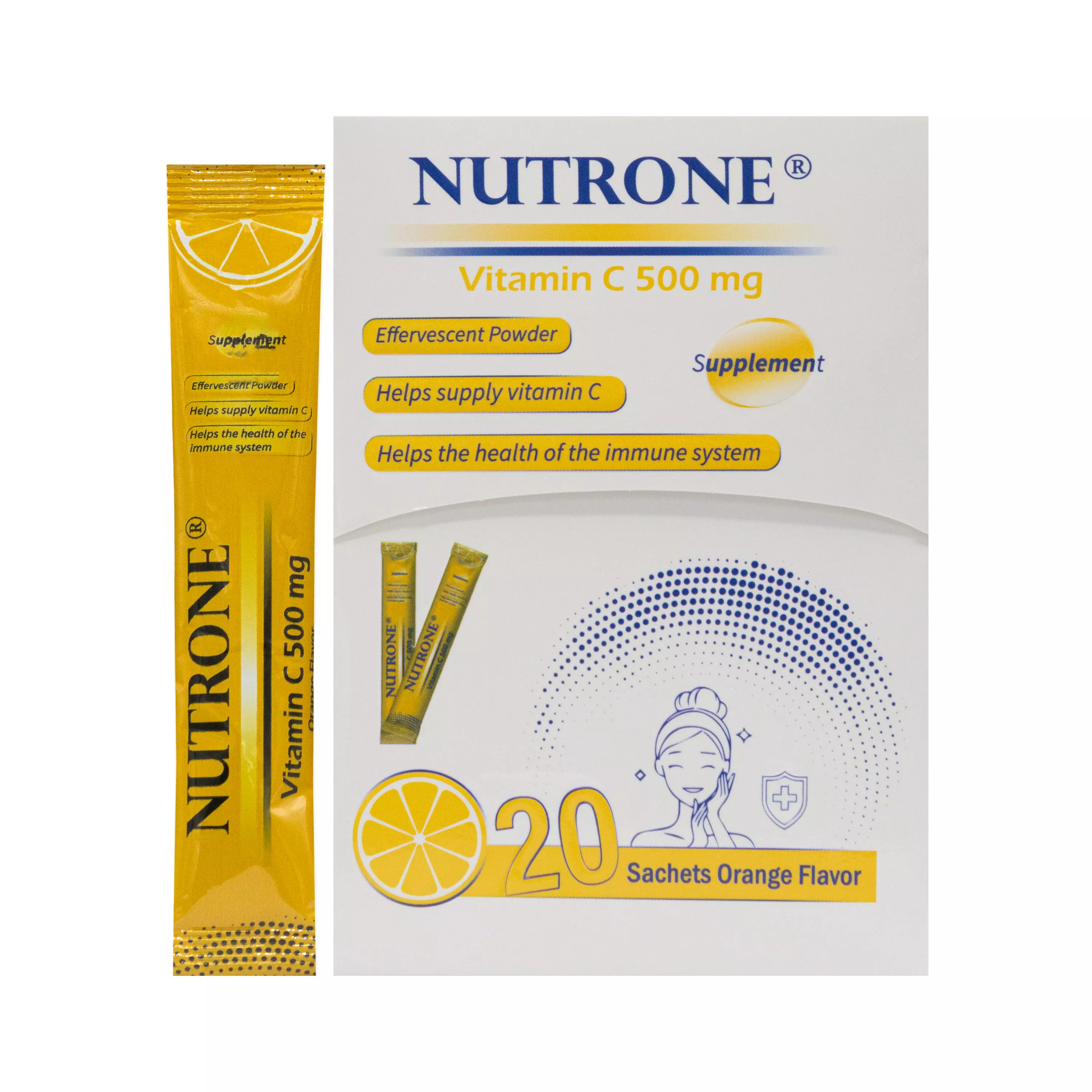 ساشه نیوترون ویتامین ث 500 میلی گرم سیمرغ