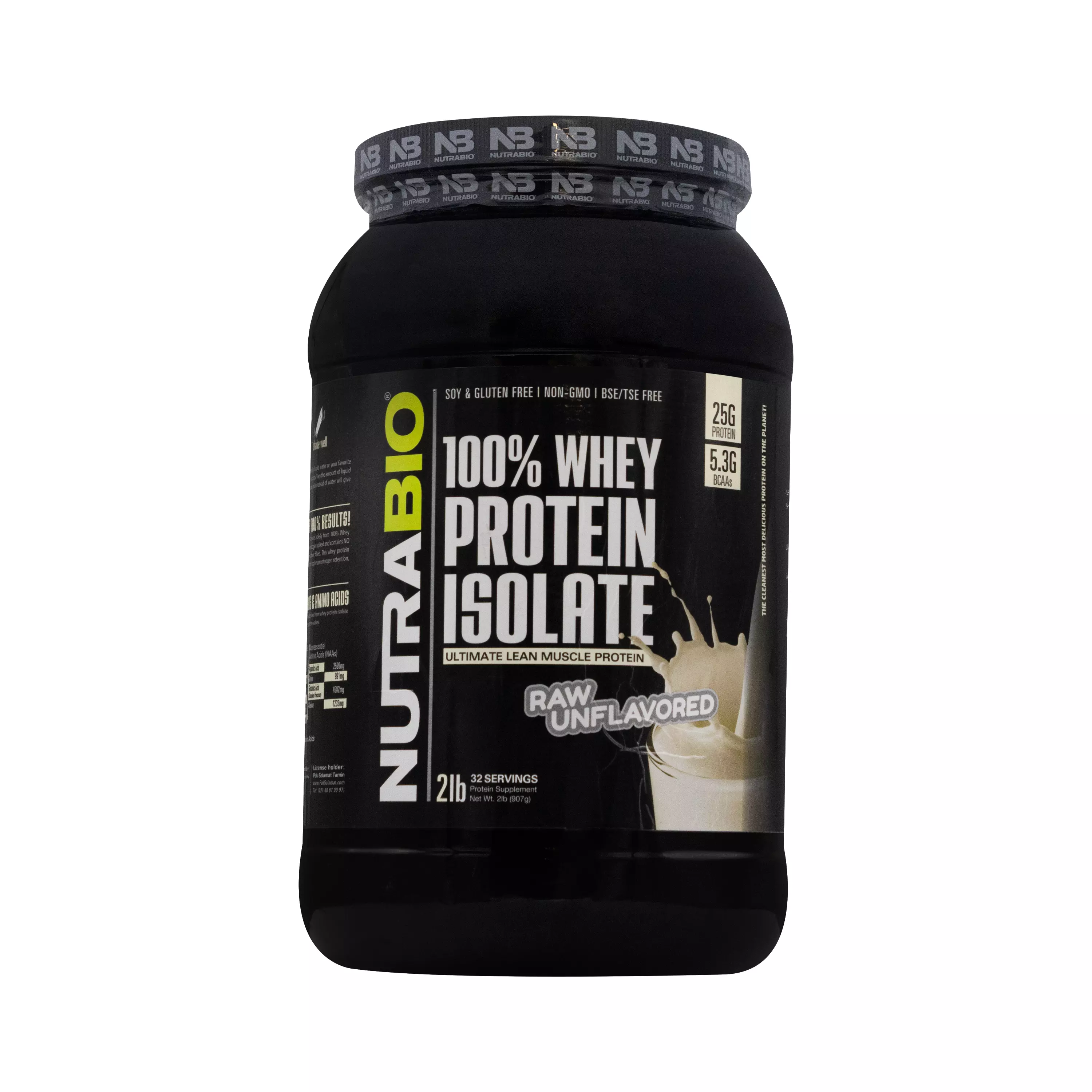 پودر پروتئین وی ایزوله 907 گرمی نوترابایو