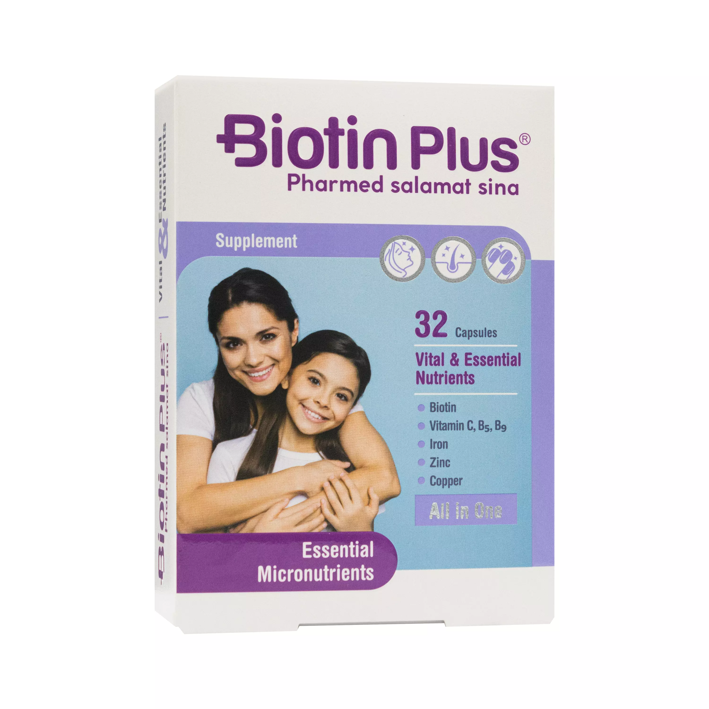 کپسول بیوتین پلاس فارمد سلامت سینا