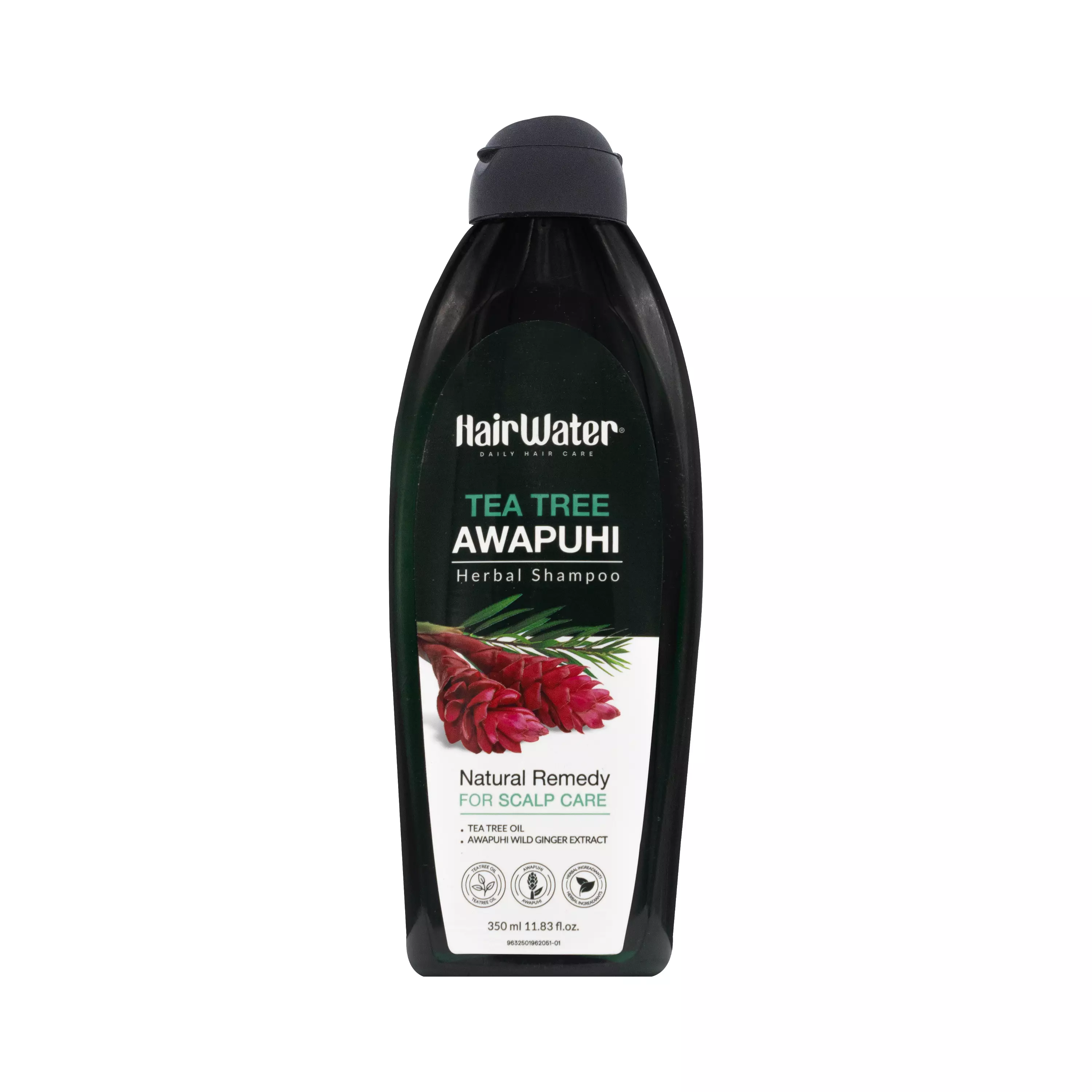 شامپو موی سر عصاره آواپوهی و روغن درخت چای هیرواتر کامان