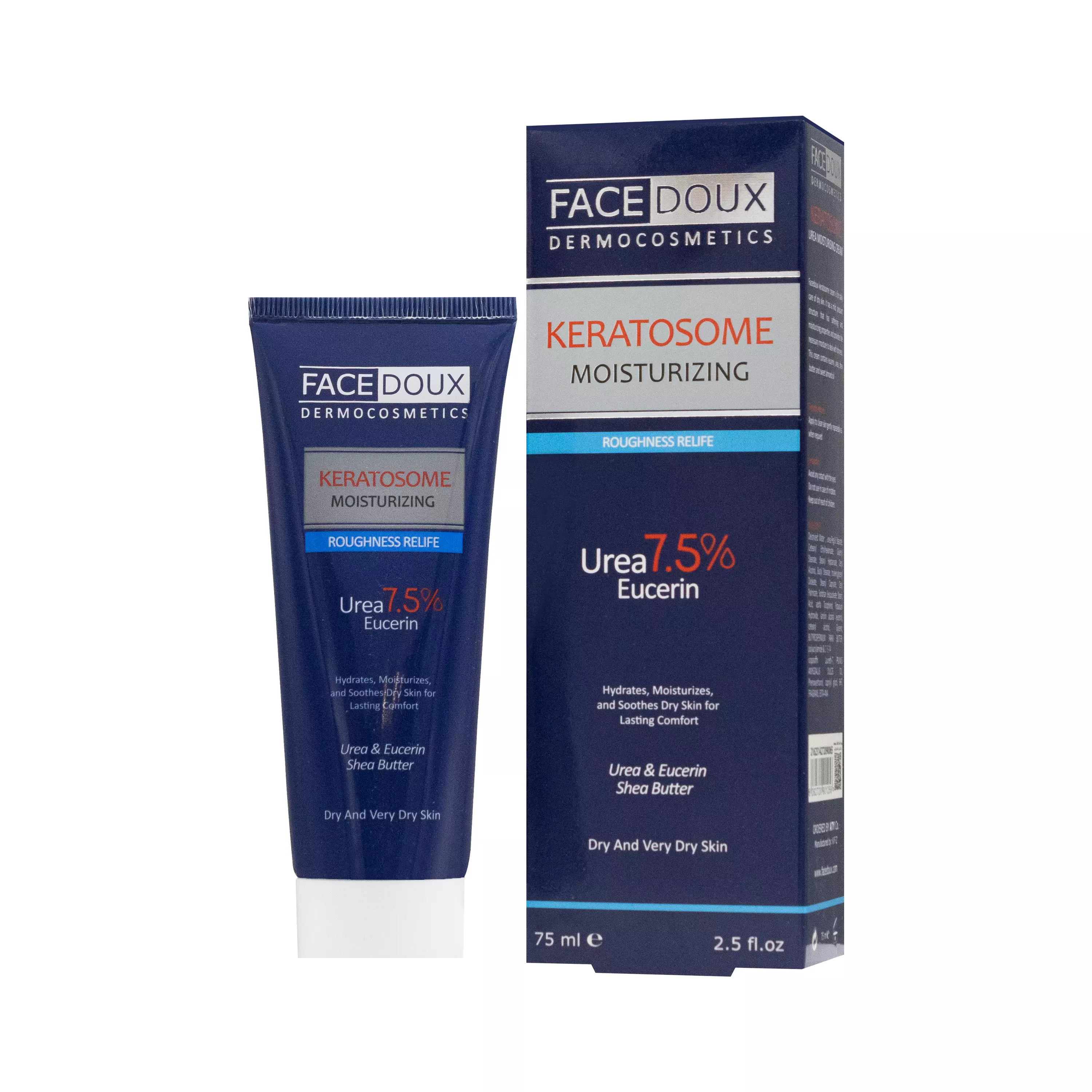 کرم مرطوب کننده 7.5 درصد اوره کراتوزوم فیس دوکس