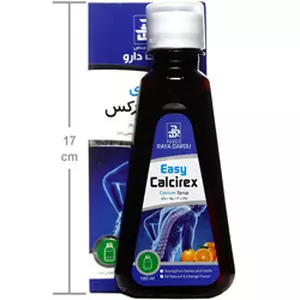شربت ایزی کلسی رکس 180 میلی لیتر رایا دارو
