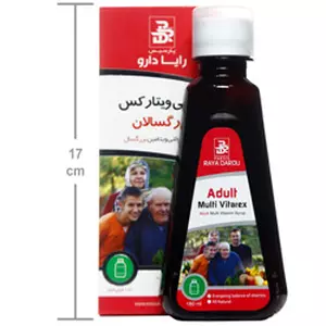 شربت مولتی ویتارکس بزرگسالان 180 میلی لیتر رایا دارو